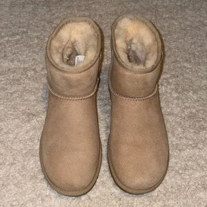 Size 8 Sand Uggs - worn once! Perfect condition